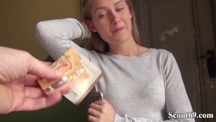 GERMAN SCOUT – EXTREM SCHLANKE TIFFANY TATUM BEI CASTING GEFICKT