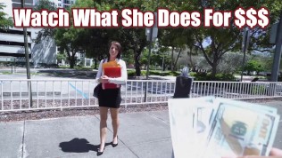 BANGBROS – We Picked Up This Powerful Career Woman On The Streets Of Miami And Offered Her Money For Sex