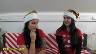 PREGNANT STEPDAUGHTER TAKES OUT HER COMPETITION ON CHRISTMAS! Part 1 of 2