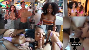 Tiny Ebony Teen Tried To Rob Hot Couple Then Got Fucked 😈🗽🍆 Porn Vlog Ep 17