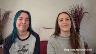 Hot and sexy Alisha Oliviaa And Milo Getting Their Tight Pussy stretched out