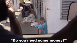 BANGBROS – Homeless Girl Riley Reynolds Fucks To Improve Her Lot In Life