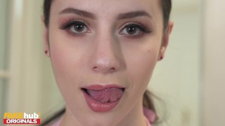 FAKEhub – Big tits curvy cock tease cheats on her boyfriend sharing a room with older man