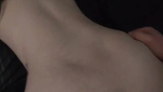 Amateur Teen Caught Cumming At Party Then Creampied By Stranger While BF Is Downstairs!